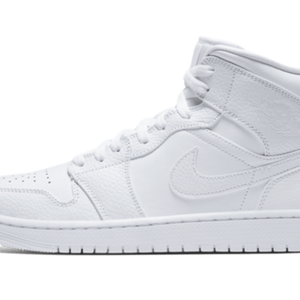 Jordan 1 Mid Triple White 2.0