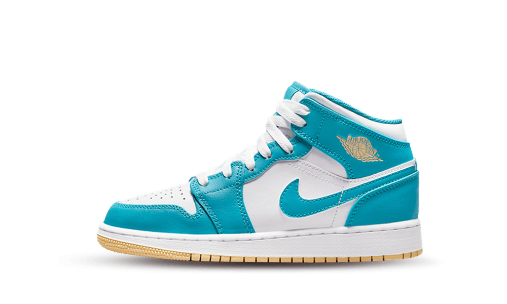 Jordan 1 Mid Aquatone (GS)
