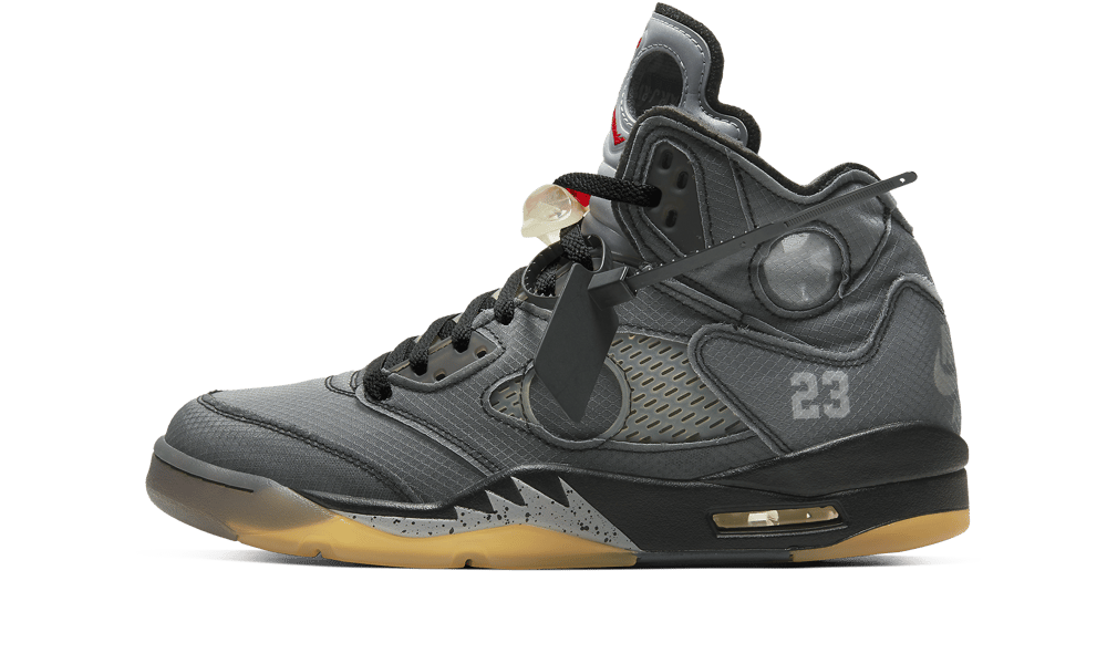 USED Jordan 5 off white muslin