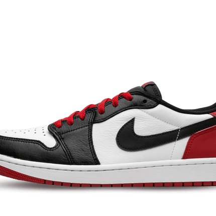 Jordan 1 low black toe