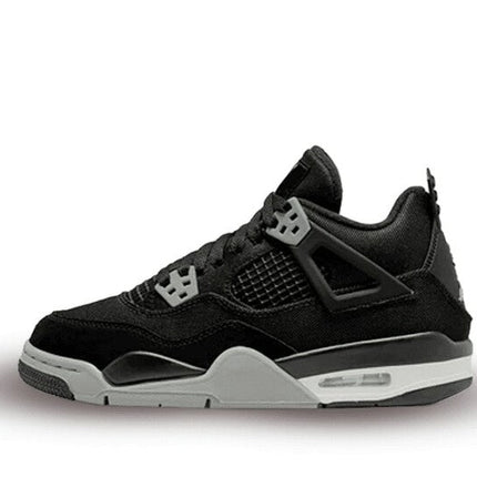 Jordan 4 Black Canvas (GS)