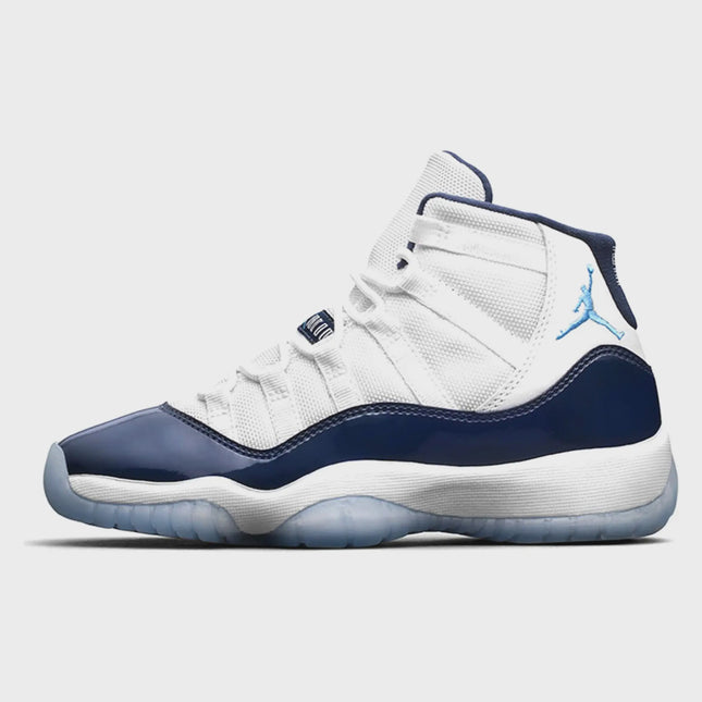 Jordan 11 Retro UNC White Blue Win Like 82