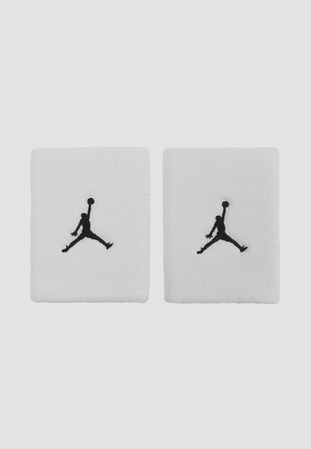Jordan Dri-Firt wristbands  2 PACK - white