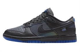 Dunk Low Black Royal Iridescent