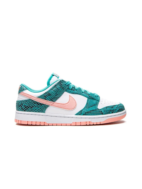 Dunk Low Snakeskin Washed Teal Bleached Coral