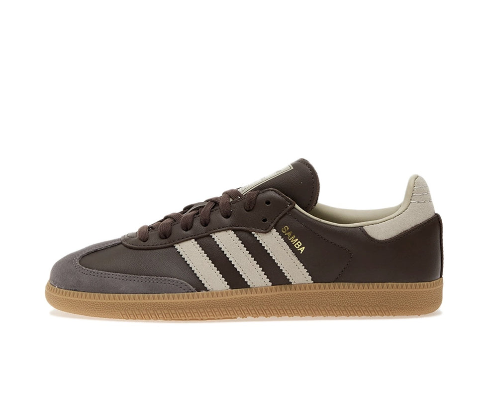 Adidas Samba Brown & Putty Grey