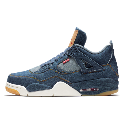 Jordan x Levis 4 Blue Denim USED