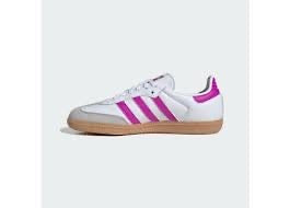 Adidas Samba white purple
