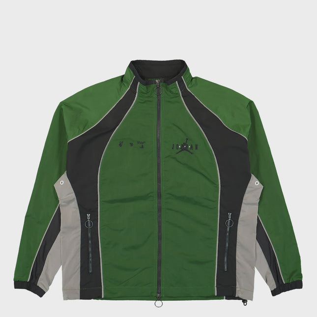 Jordan x Off-White Track Jacket Forest Green & Phantom Black
