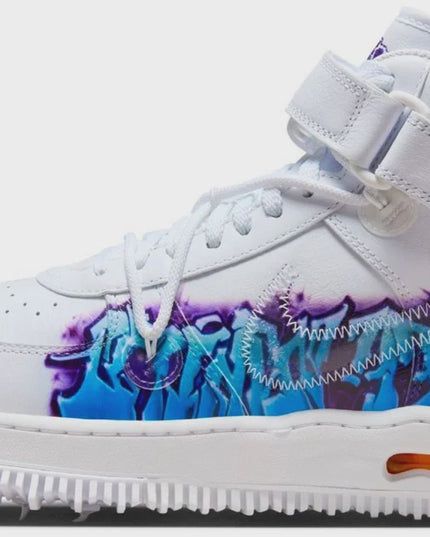 Nike x Off White Air Force 1 mid graffiti