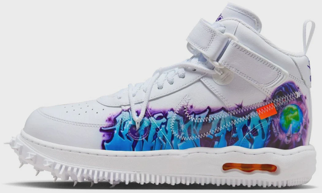 Nike x Off White Air Force 1 mid graffiti