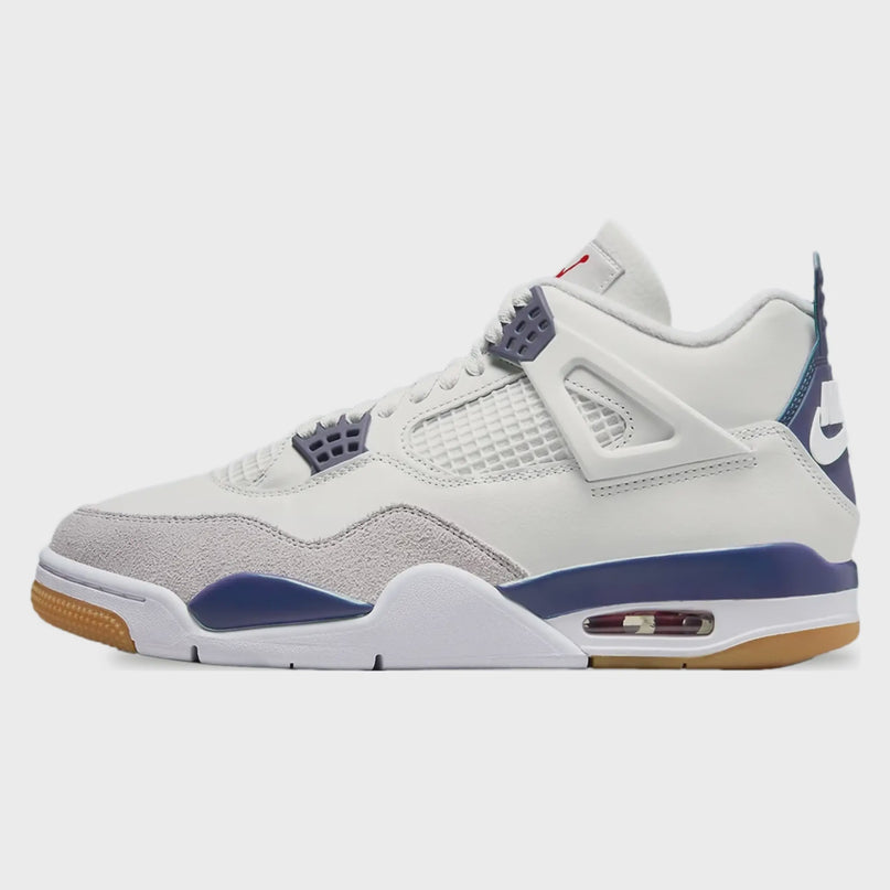 Jordan 4 SB  White Navy