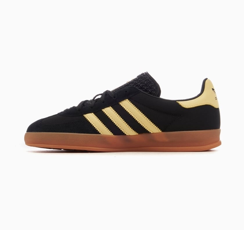 adidas Gazelle Indoor Core Black Almost Yellow