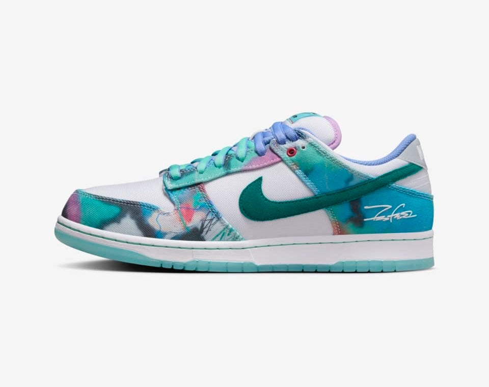 Dunk Sb Low Futura Laboratories Bleached Aqua