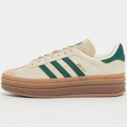 Adidas Gazelle Bold Magic Beige Collegiate Green