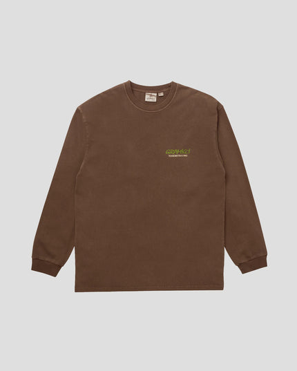Gramicci Gadget Pant LS tee Pigment Brown