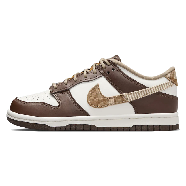 Dunk Low Brown Plaid GS