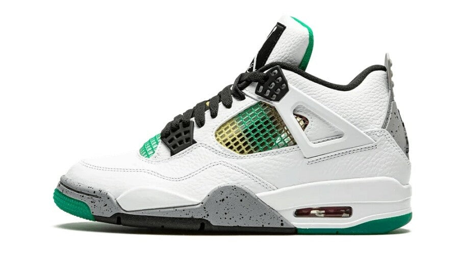Jordan 4 Retro Lucid Green Rasta