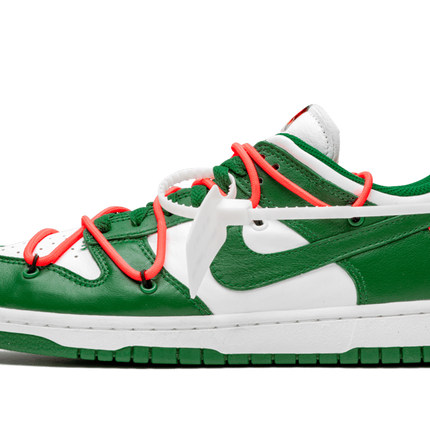 Nike dunk low off white pine green