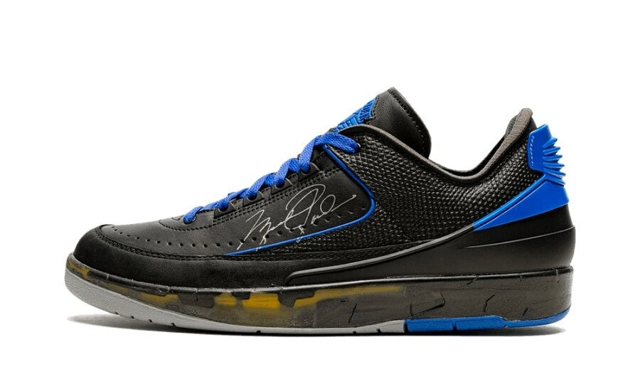 Jordan 2 Low Off-White Black Blue