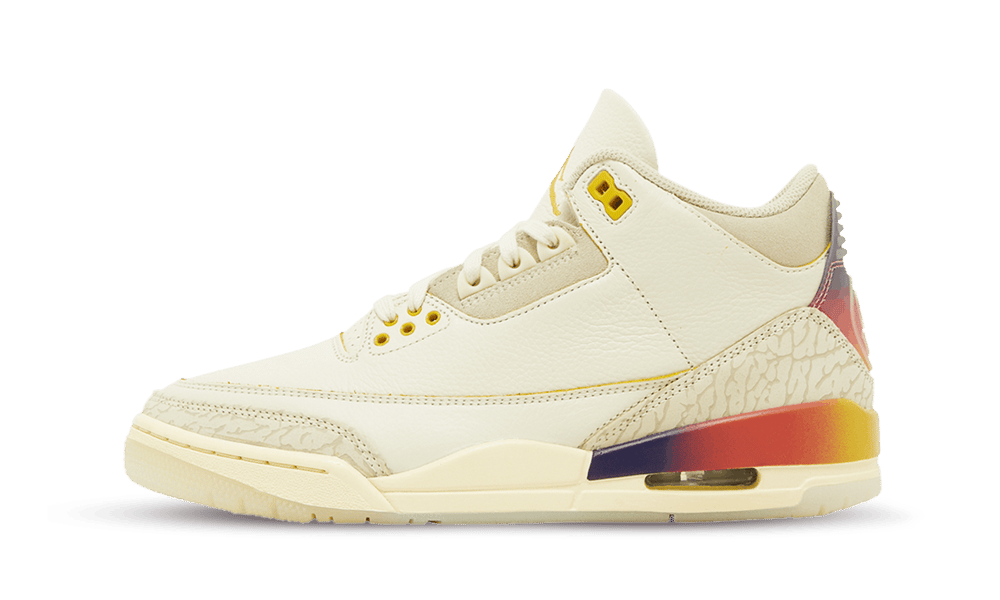 Jordan 3 J Balvin Medlin Sunset