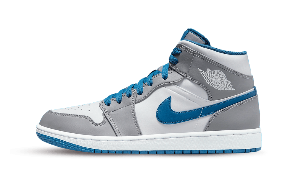 Jordan 1 Mid True Blue cement (gs)