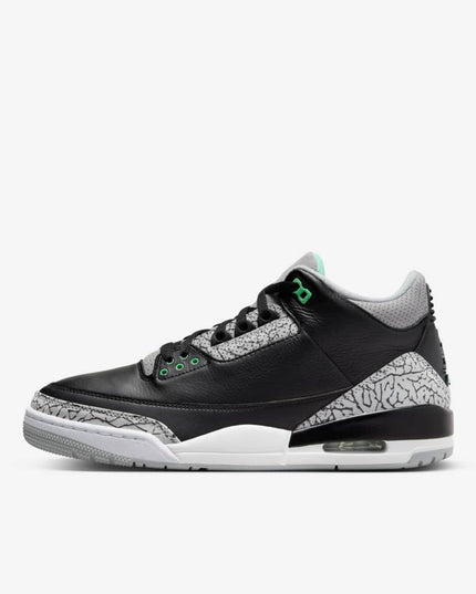 Jordan 3 Retro Green Glow