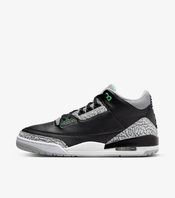 Jordan 3 Retro Green Glow