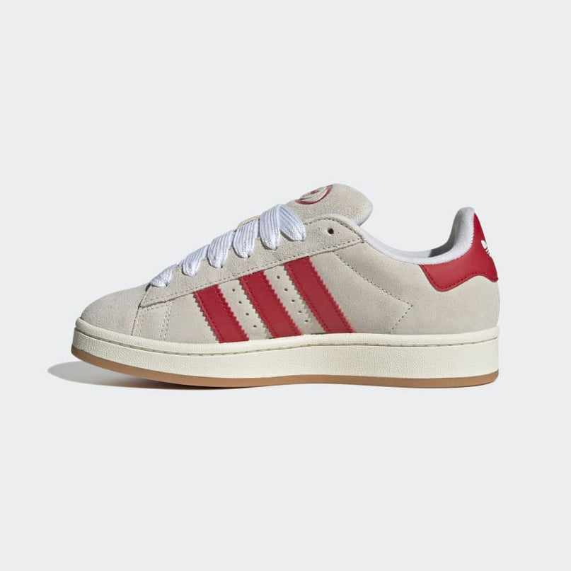 Adidas Campus 00s Crystal white better scarlet