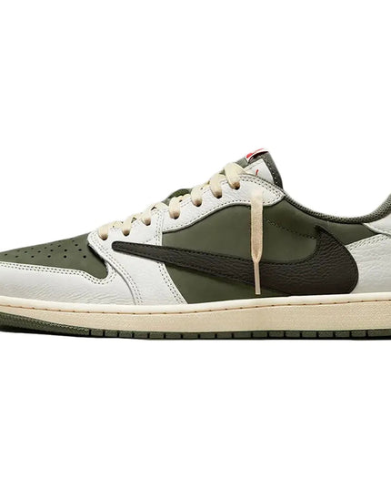 Jordan 1 Low Travis Medium Olive