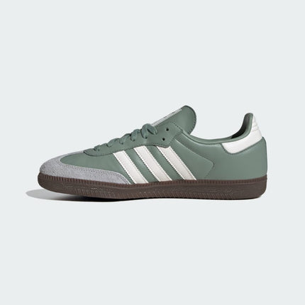 Adidas Samba Silver Green