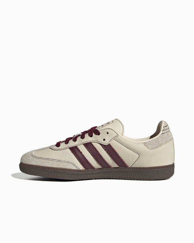 Adidas Samba Maroon Beige