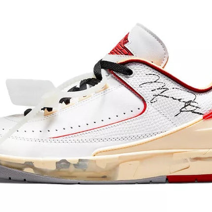 Jordan 2 Retro Low SP Off-White Varsity Red