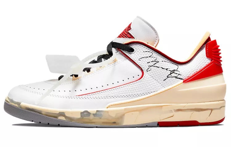 Jordan 2 Retro Low SP Off-White Varsity Red