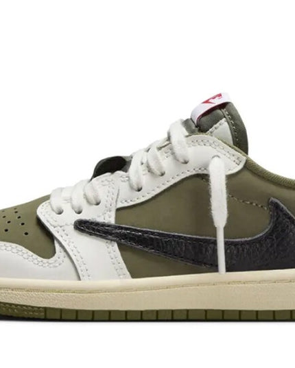 Jordan 1 Low Travis Medium Olive ps