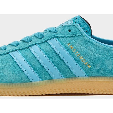 Adidas Amsterdam Cyan Blue