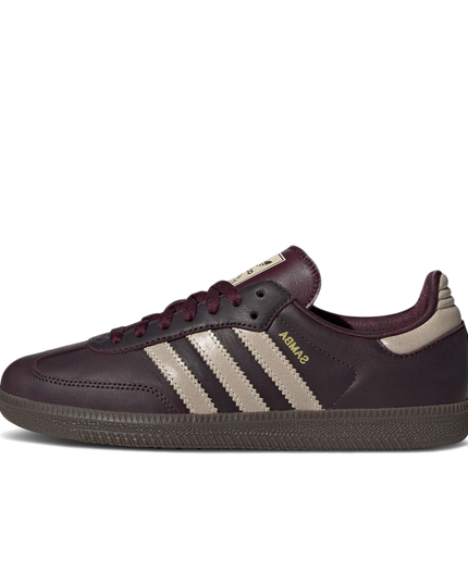 Adidas Samba Maroon Crystal Sand