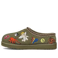 UGG x Palace "Burnt Olive" Tasman slippers