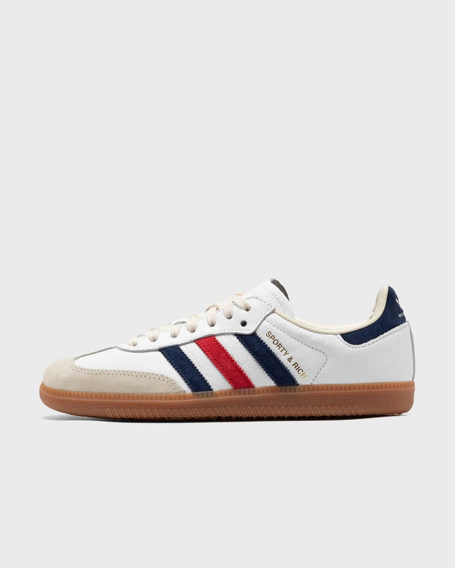Sporty & Rich x Adidas Samba OG White