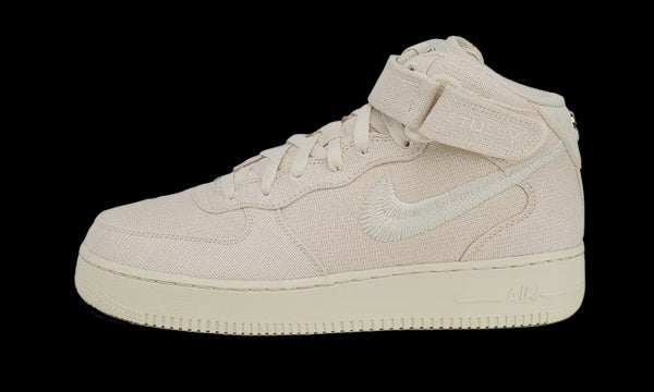 Nike Stussy Air Force 1 Mid “Fossil”