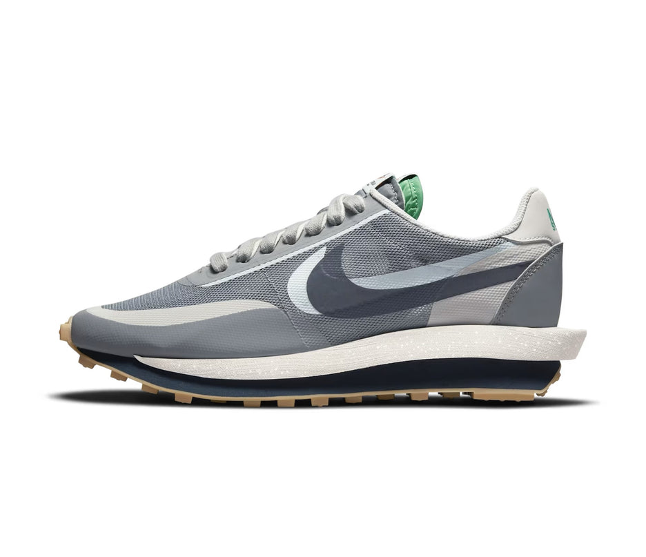 Nike LD Waffle sacai CLOT Kiss of Death 2 Cool Grey