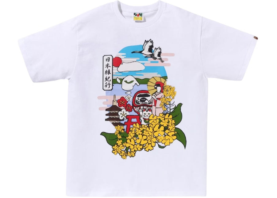 Bape Head Summer White T-shirt