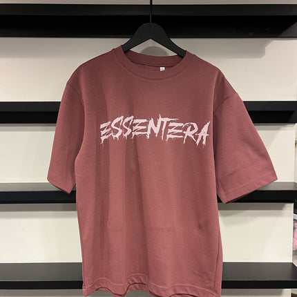 Essentra T-shirt Burgundy/pink