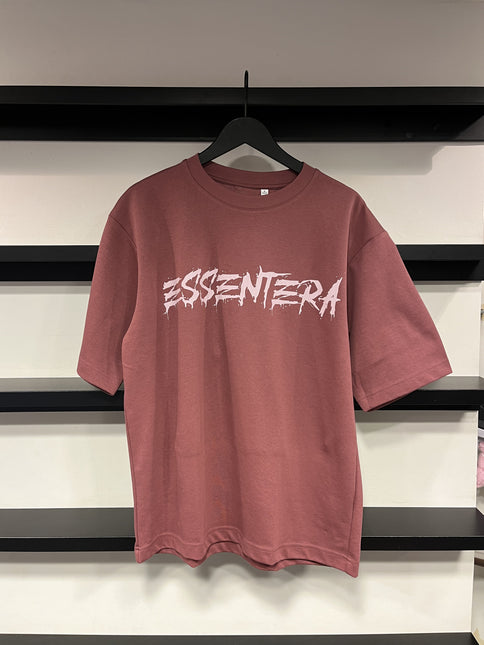Essentra T-shirt Burgundy/pink