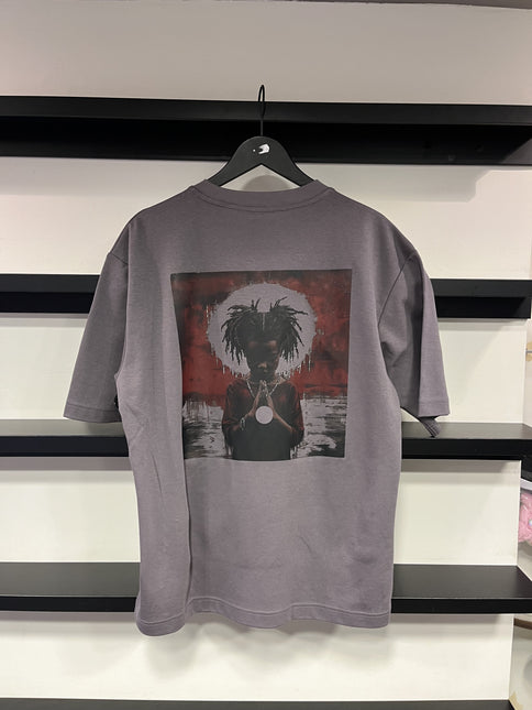 J5 T-shirt Prayer Pale Purple