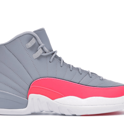 Jordan 12 RetroWolf Grey Racer Pink (GS)