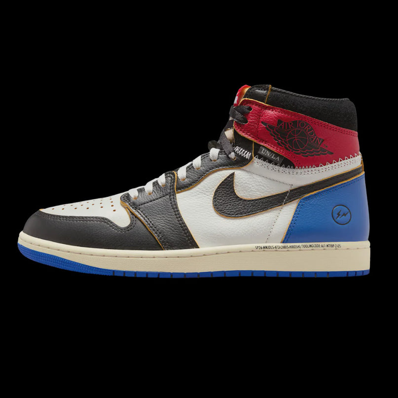 AIR Jordan 1 Retro High OG SP Fragment x Union LA Varsity Red Sport Royal