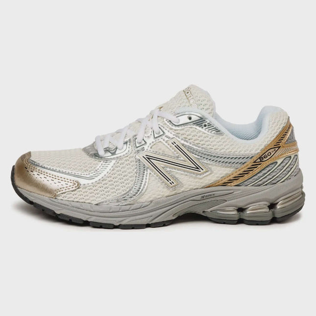 New Balance 860v2 Sea Salt Gold Metallic