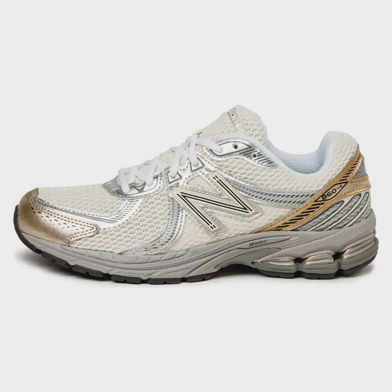 New Balance 860v2 Sea Salt Gold Metallic
