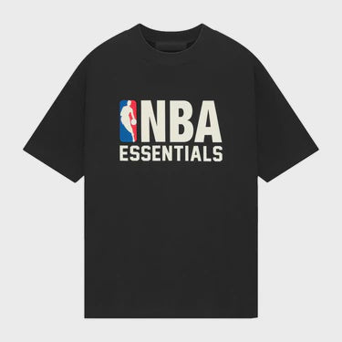 FEAR OF GOD - ESSENTIALS - NBA TSHIRT BLACK